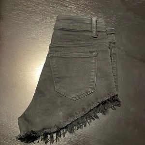 KanCan black shorts, high waisted.